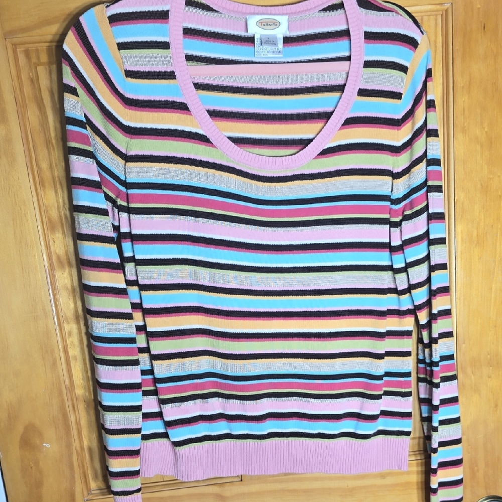 Box D TALBOT LARGE  Multicolor Striped Sweater